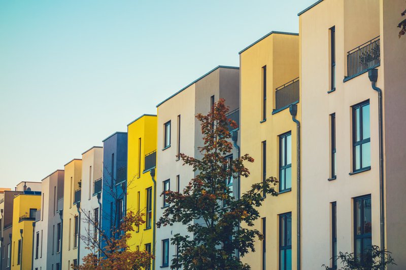 vecindario nuevo con casas de ventas en puebla